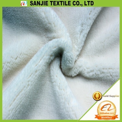 2014廠家直銷雙面素色珊瑚絨 高性價(jià)比針織面料